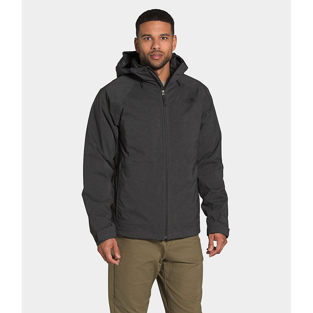 The North Face 3-In-1 Jackets Mens Australia - The North Face Thermoball™ Eco Triclimate® Dark Grey